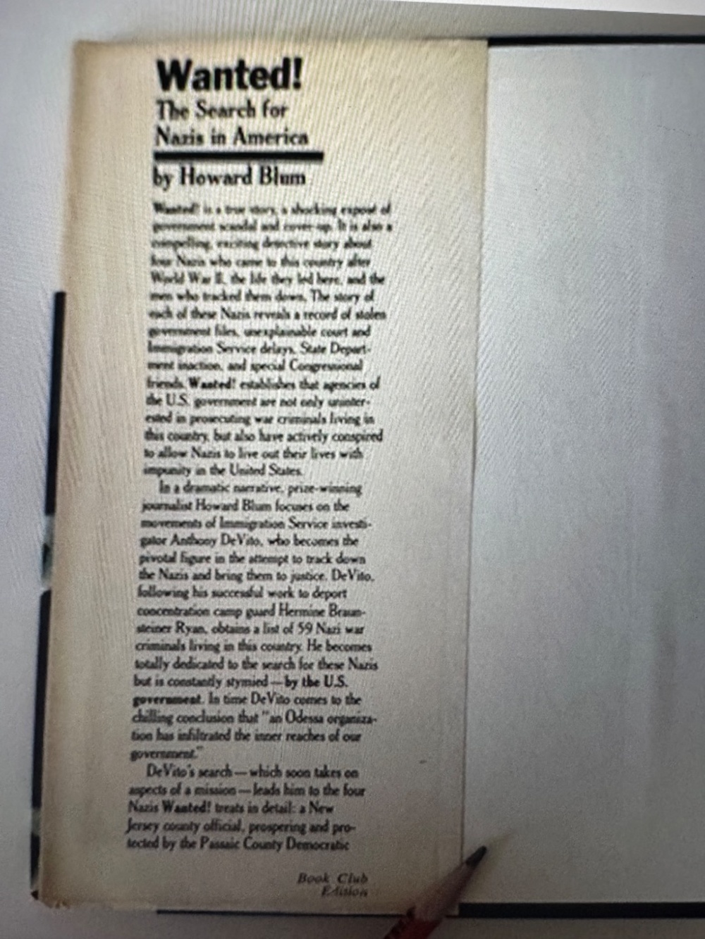 Wanted! The Search For Nazis In America - Picture 2 of 8